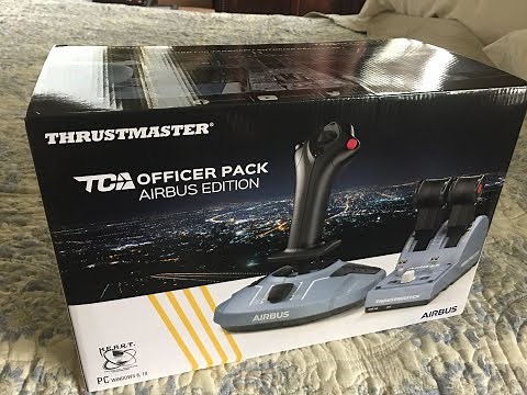 Setup Tutorial of Thrustmaster TCA throttle quadrant for Airbus aircraft in X-Plane 11.
