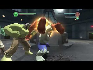 Grey Hulk vs. Ravage, Madman, Flux & Leader | The Hulk 2003: Video Game (PC) [MOD]