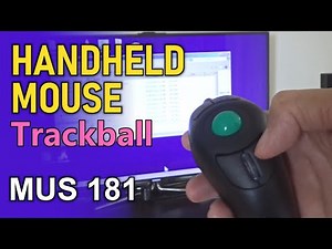 Handheld Mouse / Trackball (MUS 181)