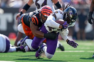 NFL scores, live updates: Ravens, Bengals face off in tense AFC North matchup