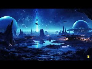 Otherworldly Ambience: Rainfall on an Alien Planet (Black screen)