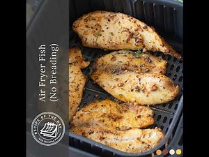 Air Fryer Fish (No Breading)