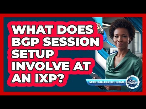 What Does BGP Session Setup Involve at an IXP?