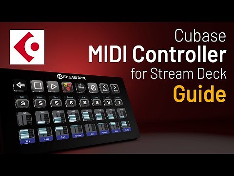 Cubase MIDI Controller for Stream Deck Guide