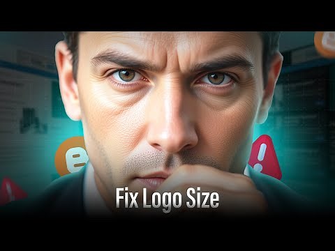 Change Blogger website header logo & increase size