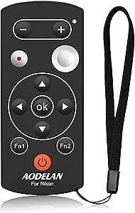 Camera Remote Wireless Shutter Release for Nikon COOLPIX B600, A1000, P1000, Z50, Replace Nikon ML-L7