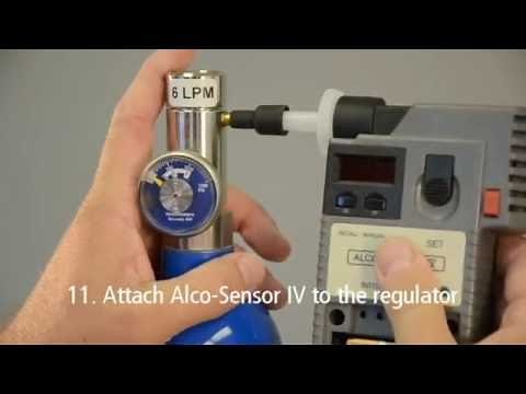 How to Conduct a Calibration on the Alco-Sensor IV