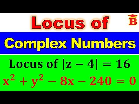Locus of Complex Numbers