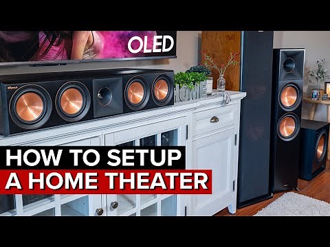 HOW TO Setup a 5.2.4 HOME THEATER Surround Sound Speaker System | Klipsch Reference Premiere II