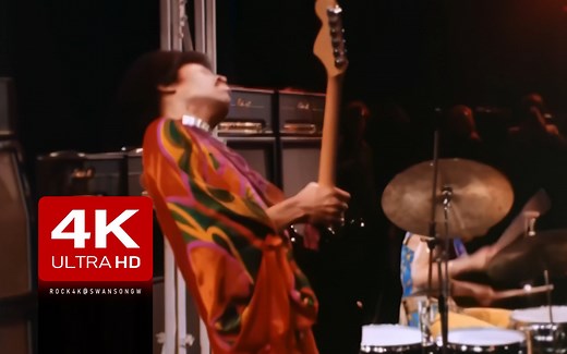 Jimi Hendrix - Machine Gun - Live at the Isle of Wight Festival 1970 【4K修复】
