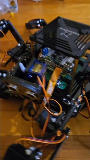 #freenove #robot #hexapod added rubber feet and power protection