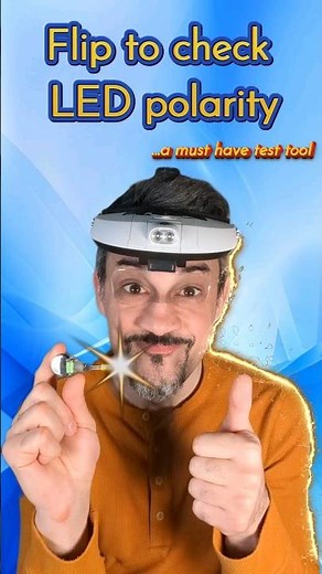 Your best LED test tool with quick polarity identification