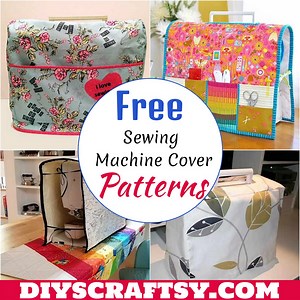 10 Free Sewing Machine Cover Patterns For Everyone