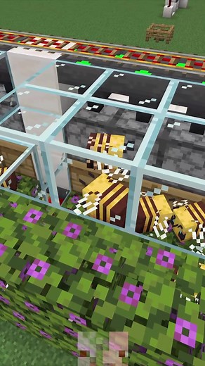 New Fast Bee Farm for Minecraft Bedrock!