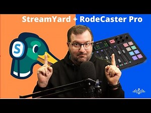 How to Use the Rodecaster Pro with StreamYard
