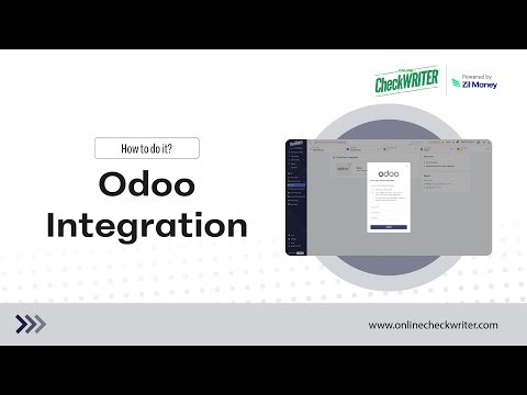 Odoo Check Printing & Mailing Tutorial | OnlineCheckWriter Setup, MICR on Blank Paper, eChecks