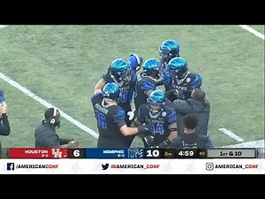 2020 American Football Highlights: Memphis 30, Houston 27