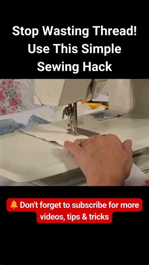 This Sewing Trick Will Save Your Thread!