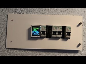 Old Fuse Box Panel Upgrade Ceramic Fuse to MCB