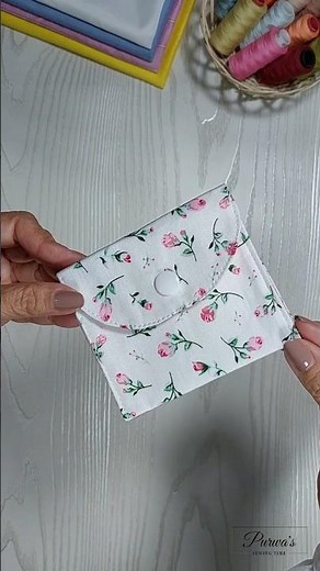 Sew a Pouch from Scratch | Easy DIY Wallet and Coin Pouch Tutorial
