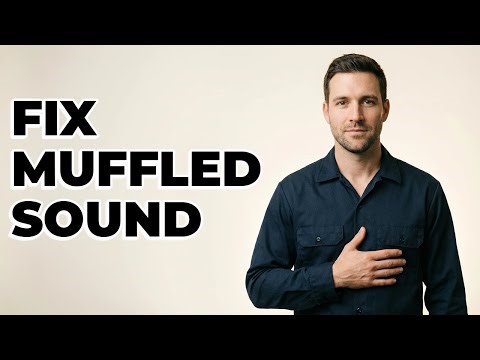 Where Do I Check Audio Connections To Fix Muffled Audio?