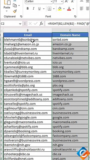 🔚📏🔍 Unleash the power of RIGHT, LEN, and FIND for text manipulation! 💡💻 Excel offers a trio of powerful functions—RIGHT, LEN, and FIND—to help you extract and manipulate text with ease. 🗂️🔚📏🔍 The RIGHT function allows you to extract a specified number of characters from the right side of a text string. This is useful for retrieving suffixes, last names, or any other information at the end of a text. 🔚🔡✂️ The LEN function provides the length of a text string, helping you count the numb