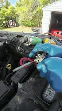 How to clean a car battery terminal