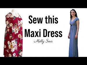 Sew a Maxi Dress Using a Free Pattern