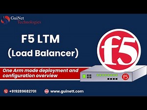 F5 (LTM) Load Balancer--- One-Arm Mode Deployment & Configuration: Step-by-Step Overview |