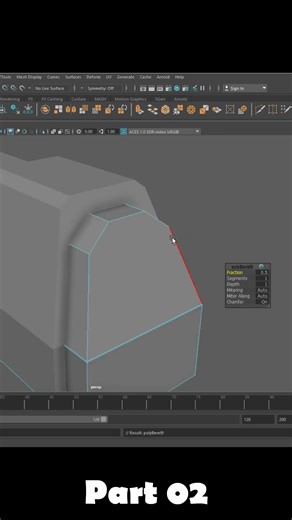 How to Model a Low poly Game ready Gun in Maya | Part 2 #autodesk #maya #lowpoly3d #3dmodeling