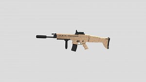 Low Poly Gun - Download Free 3D model by Hari (@Harigovind)