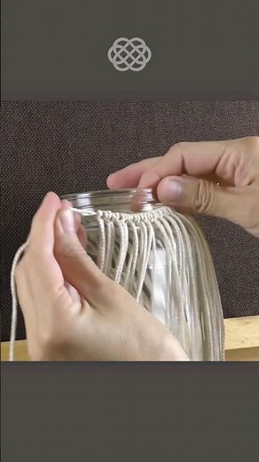 DIY Macrame JAR Easy #macrame