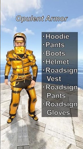 Rust Opulent Full Armor Set