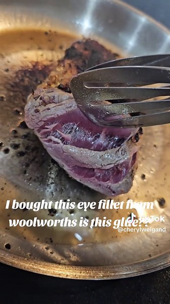Is This Meat Glue? Insights on Woolworths Fillet