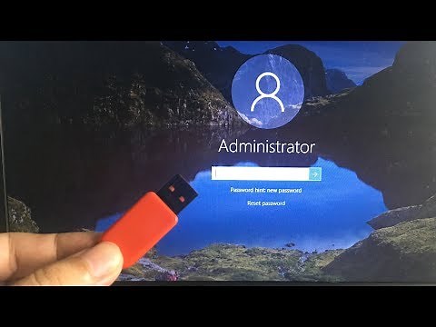 Create USB reset Windows 10 password | NETVN