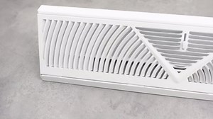 Yaocom 2 Pack Baseboard Register Vent 18 Inch Duct Opening Size Vent Covers for Home Floor Diffuser Wall Corner Baseboard Air Covers, Smooth Air Adjust Lever, Easy Install, White - Amazon.com