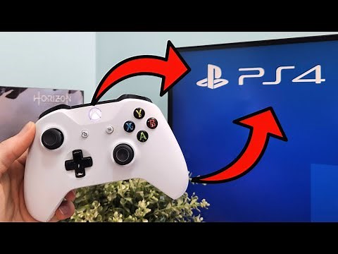 How To Use Xbox Controller on PS4