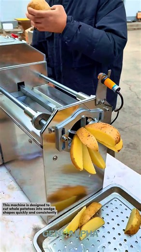 Automated Potato Processing Equipment #manufacturing