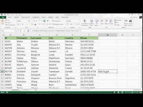 Compare Two Lists Using the VLOOKUP Formula