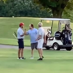 Another day, another incredible golf "fight" in which no punches are thrown (obviously)