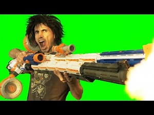 BIG BAD NERF GUNS!! 4K Remix