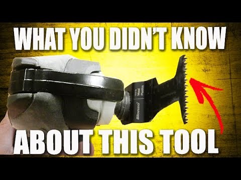 CLEVER things to do with an Oscillating Multi-Tool!