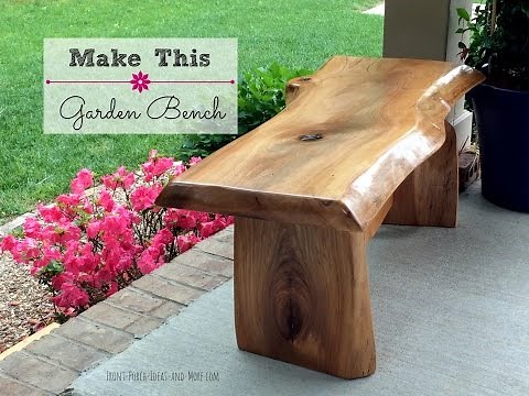DIY Garden Bench