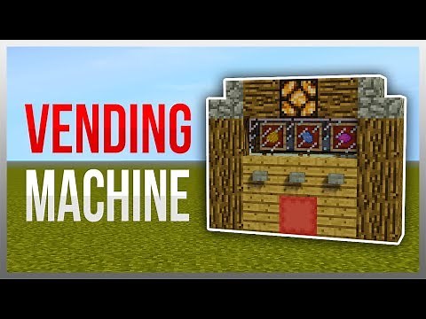 ✔️ Easy Vending Machine (Redstone Tutorial)