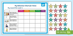 Behaviour Chart for Home