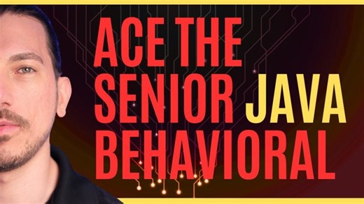 How to Ace the Senior Java Behavioral Interview | STAR Method for Senior Devs - Live #21 | Rafael del Nero