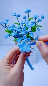 1.5M views · 10K reactions | How can spring be without beautiful blue star flowers ? | Art, Crafts and Journals | Facebook