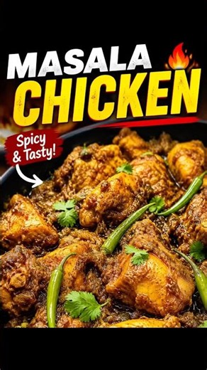 Day 30/30: MASALA CHICKEN #recipe #cooking#indianfood #food #snacks #foodie#streetfood #shorts