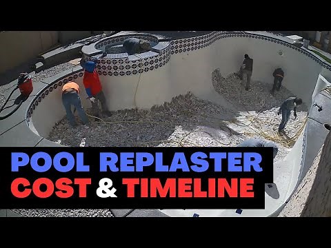 Replastering my Swimming Pool - What it Cost and How Long it Took #pool #swimmingpool
