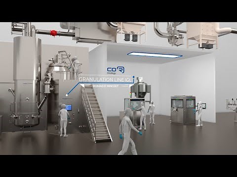 Granulation, Tableting, Coating - Process Technology from Romaco